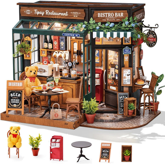 Rolife DIY Miniatur Haus – Tipsy Restaurant Bauset
